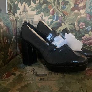H&M loafer heels